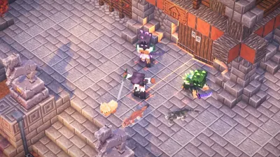 Minecraft Dungeons: приключенческий абонемент Стильной фауны — скриншот 6