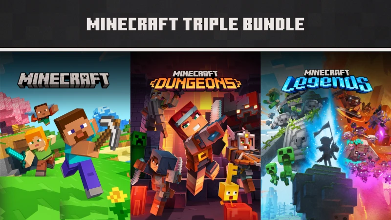 Minecraft Triple Bundle