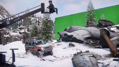 SnowRunner - Season 11: Lights & Cameras — скриншот 3