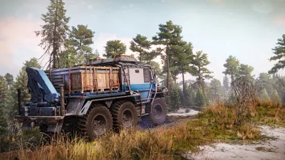 SnowRunner - Season 11: Lights & Cameras — скриншот 5