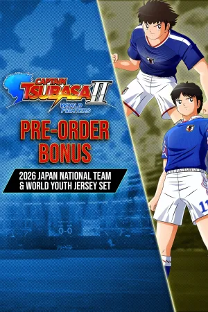 CAPTAIN TSUBASA 2: WORLD FIGHTERS - 2026 Japan National Team & World Youth Jersey Set