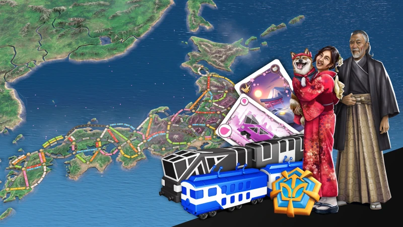 Ticket to Ride®: Japan Expansion