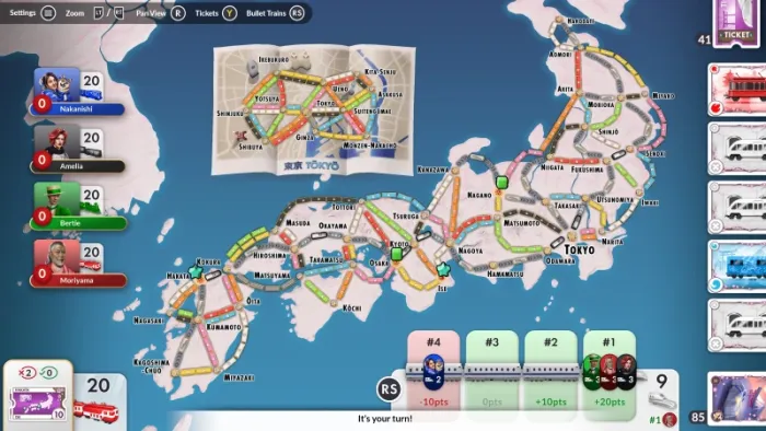 Ticket to Ride®: Japan Expansion — скриншот 4