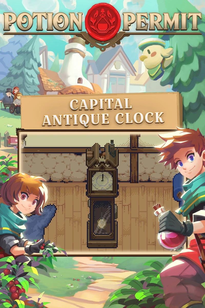 Capital Antique Clock