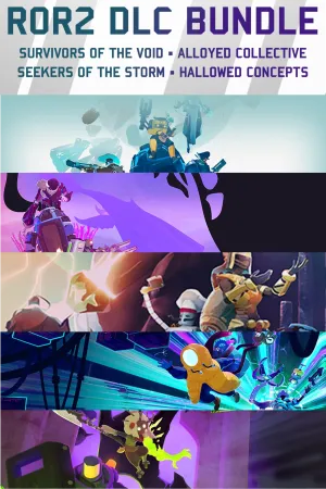 Набор Risk of Rain 2 + Survivors of the Void + Seekers of the Storm+ Alloyed Collective + Hallowed Concepts для XBOX Series X|S