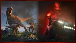 Набор Jurassic World Evolution 3: Rebirth.