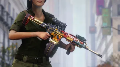 World War Z - Golden Bloom Weapon Skins Pack — скриншот 3