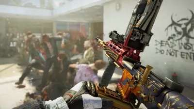World War Z - Golden Bloom Weapon Skins Pack — скриншот 4