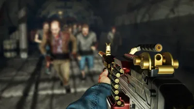World War Z - Golden Bloom Weapon Skins Pack — скриншот 8