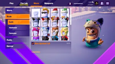 Worms Rumble - Cats & Dogs Double Pack — скриншот 3