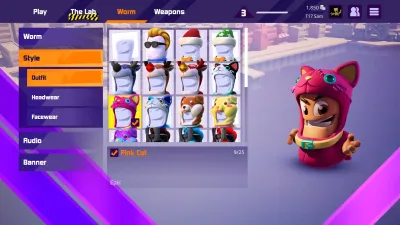 Worms Rumble - Cats & Dogs Double Pack — скриншот 5