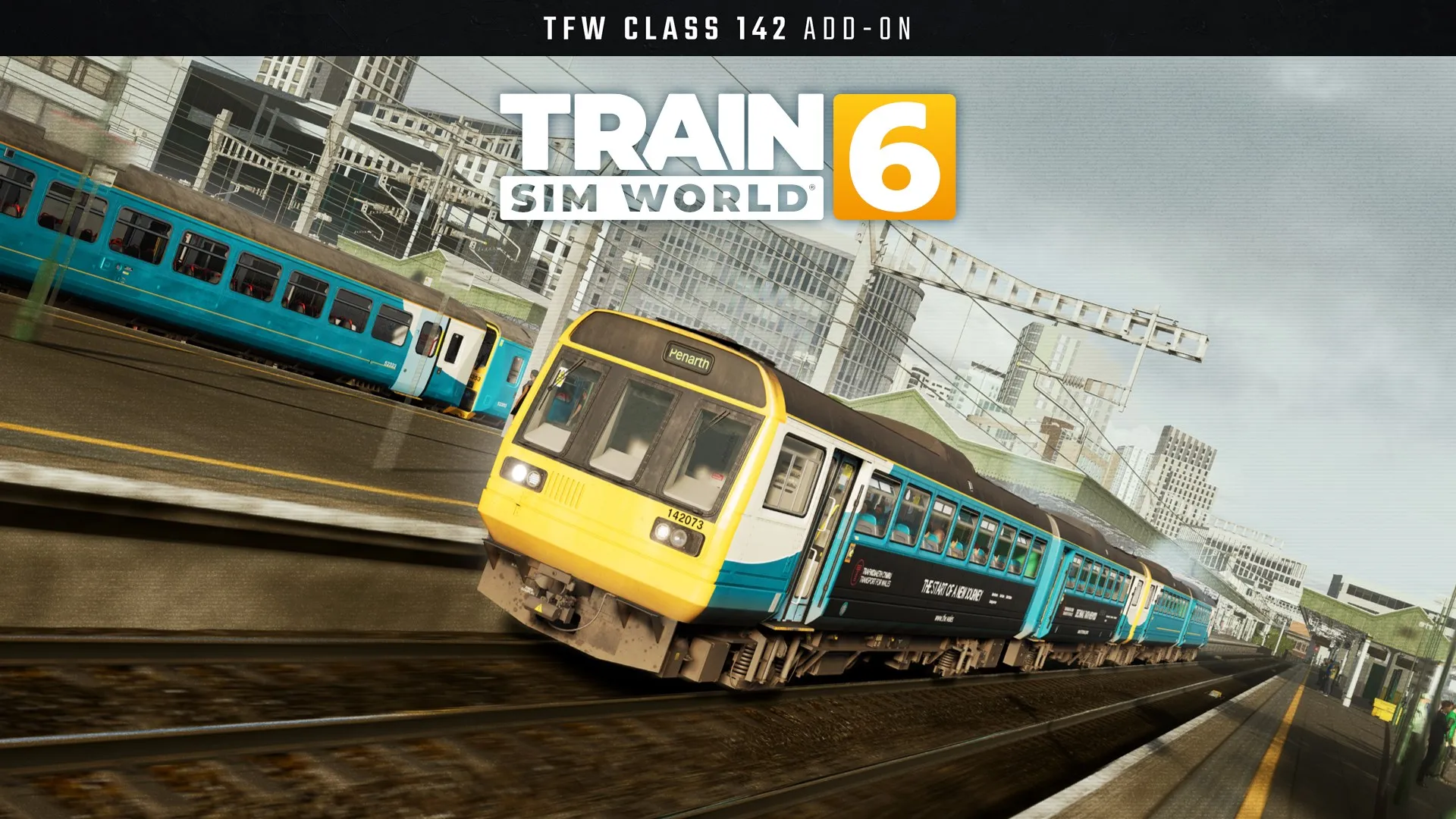 Train Sim World 6: Дизель-поезд BR Class 142 «Pacer» компании Transport for Wales