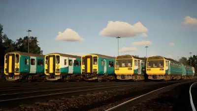 Train Sim World 6: Дизель-поезд BR Class 142 «Pacer» компании Transport for Wales — скриншот 9