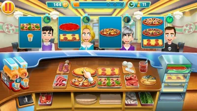 Pizza Bar Tycoon — скриншот 1