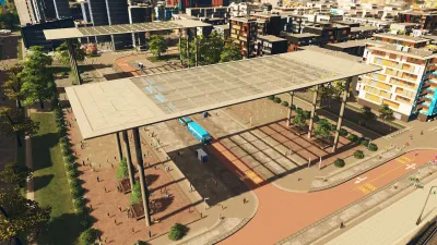 Cities: Skylines - Plazas & Promenades — скриншот 2