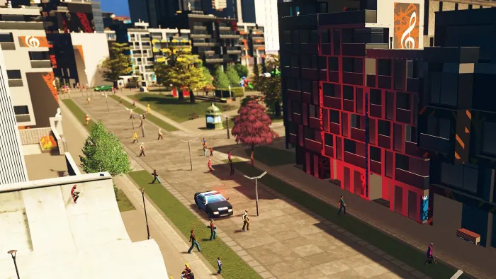 Cities: Skylines - Plazas & Promenades — скриншот 3