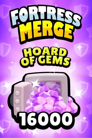 Fortress Merge: Hoard of Gems - 16000