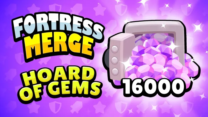 Fortress Merge: Hoard of Gems - 16000 — скриншот 1