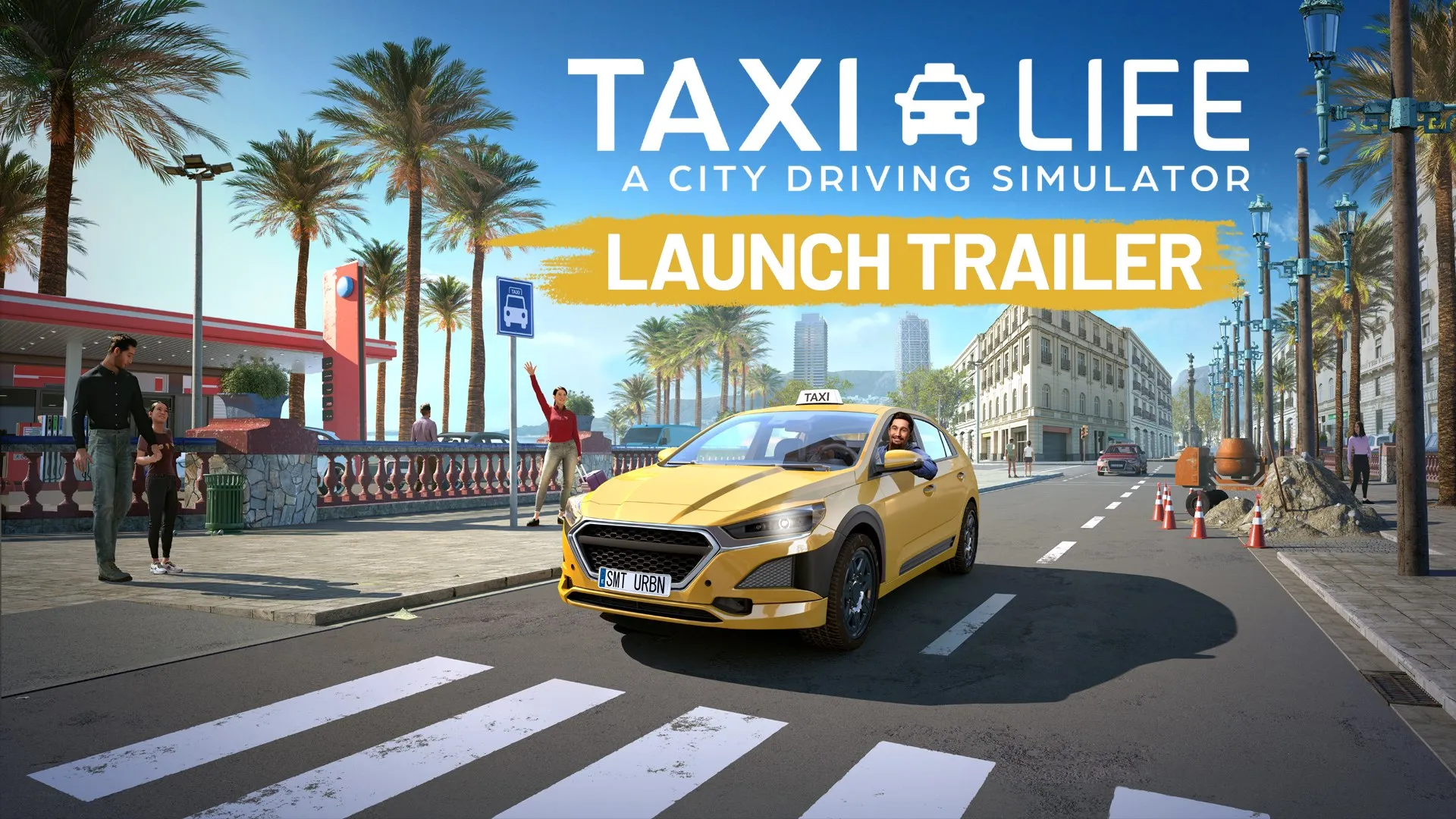 Taxi Life: A City Driving Simulator — трейлер
