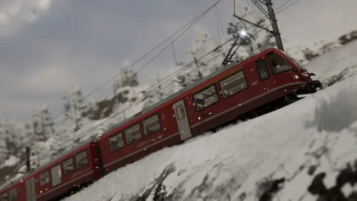 Train Sim World® 6: Berninalinie: Tirano - Ospizio Bernina — скриншот 4