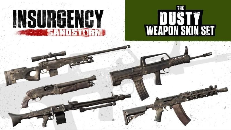 Insurgency: Sandstorm - Dusty Weapon Skin Set