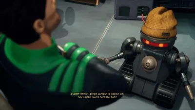 Beyond a Steel Sky — скриншот 8