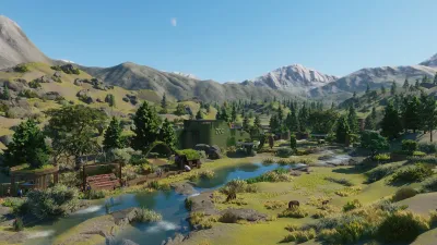 Planet Zoo: набор «Сохранение дикой природы» — скриншот 8