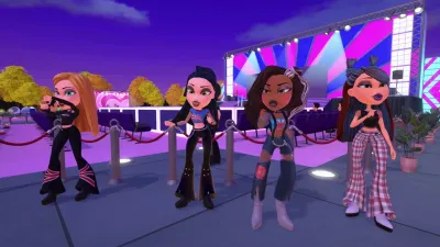 Bratz®: Блесни стилем — модный набор Pretty 'N' Punk — скриншот 1