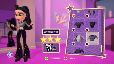 Bratz®: Блесни стилем — модный набор Pretty 'N' Punk — скриншот 3