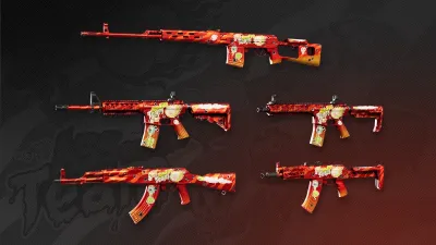 Deadside: Buns on Fire Skin Set — скриншот 1