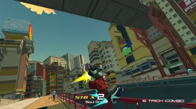 Bomb Rush Cyberfunk - Base & Jay — скриншот 9