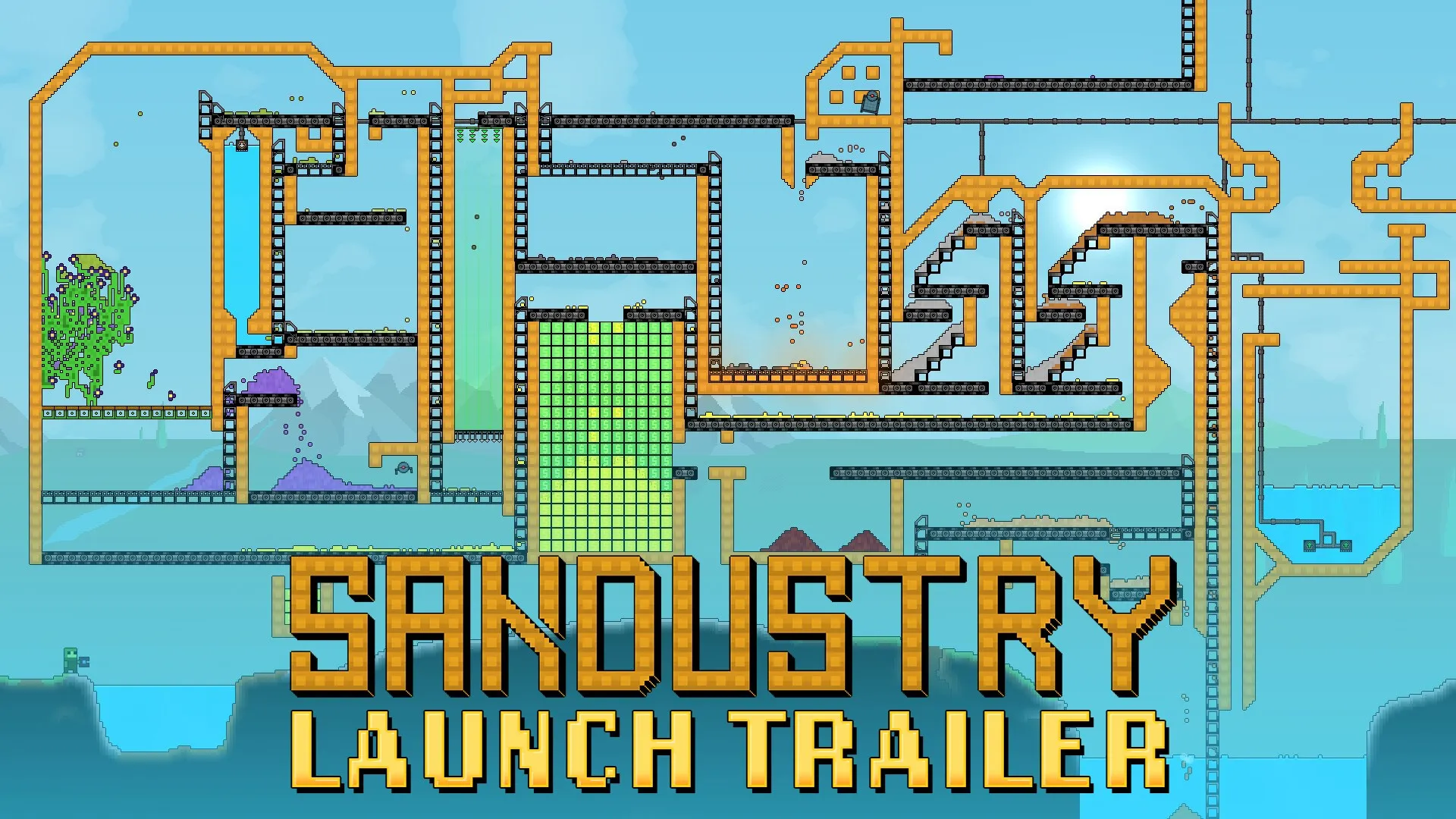 Sandustry (Предварительная версия игры) — трейлер