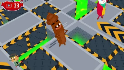 Sausage Wars: Trapdoor Hell DLC — скриншот 1