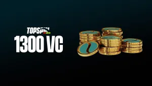 Набор TopSpin 2K25 с 1 300 единиц виртуальной валюты