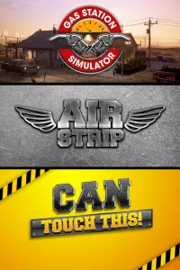 пакет игры: Gas Station Simulator, Airstrip DLC и Can Touch This DLC
