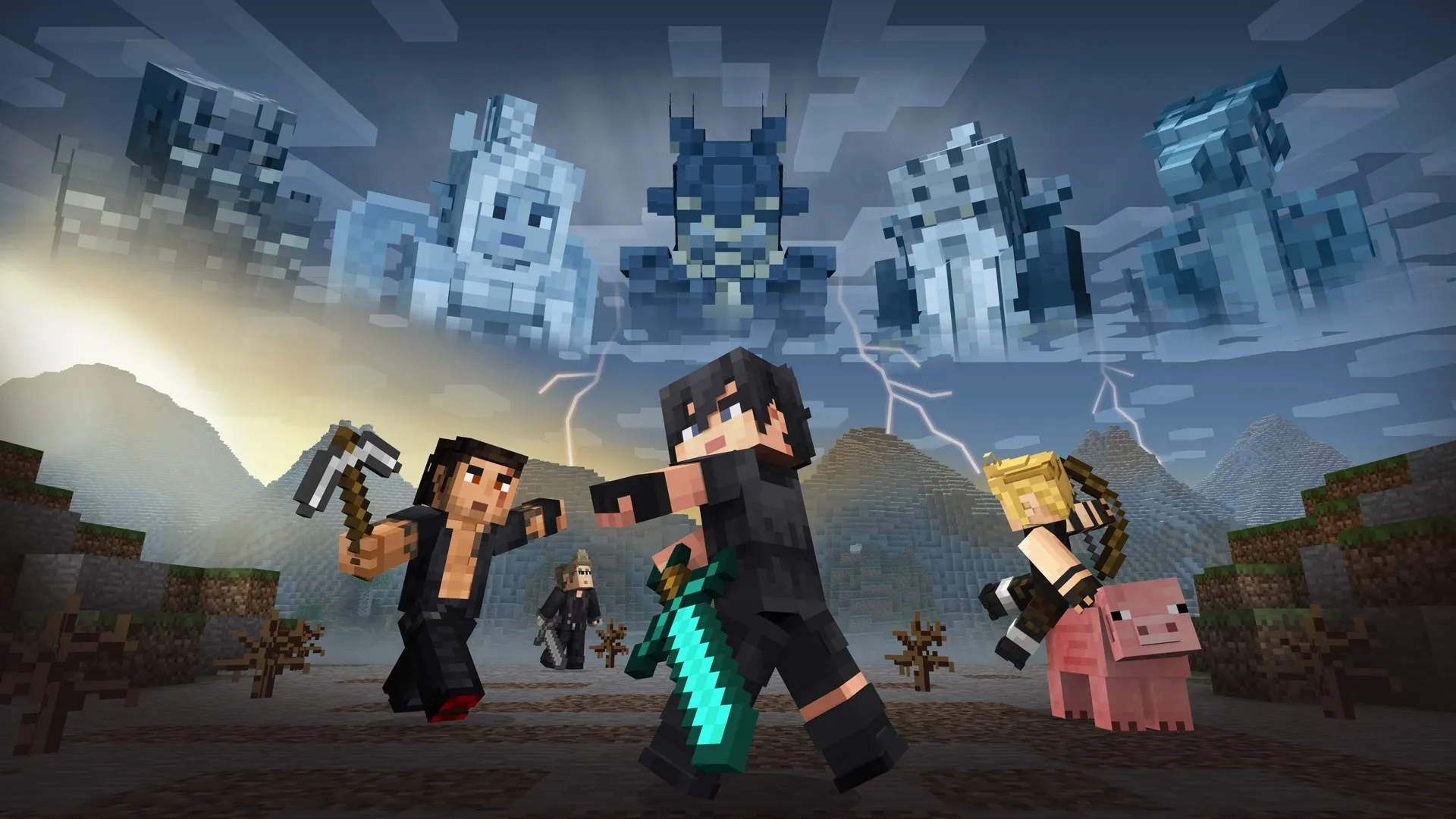 Набор скинов «Ноктис» для Minecraft