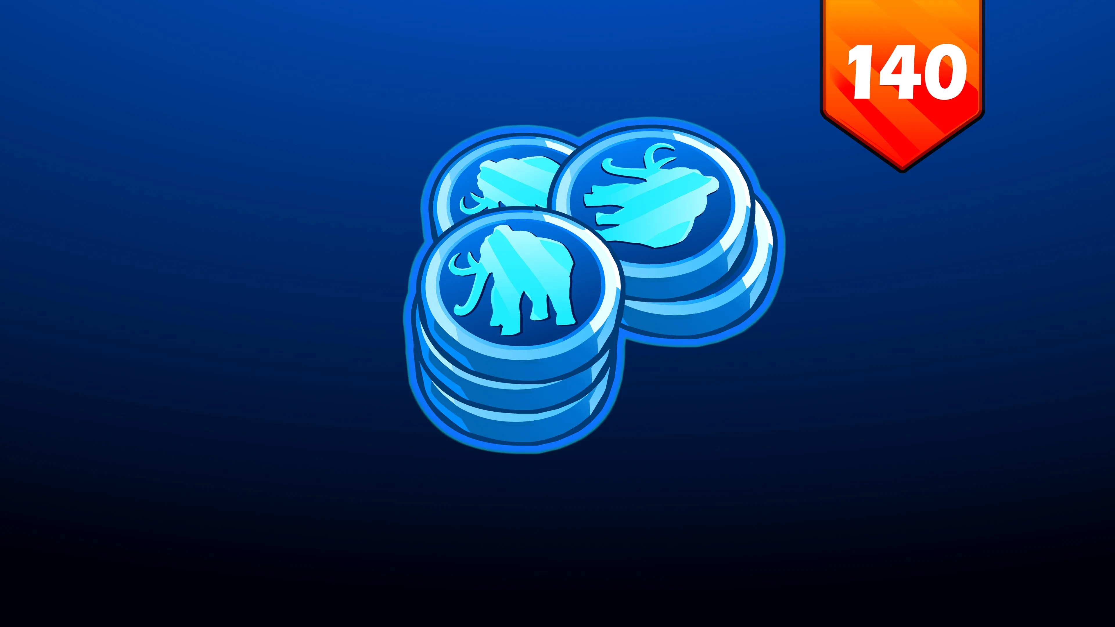 140 Mammoth Coins