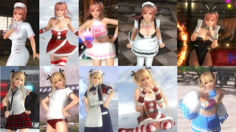 DOA5LR: новые бойцы + набор костюмов «Дебют»