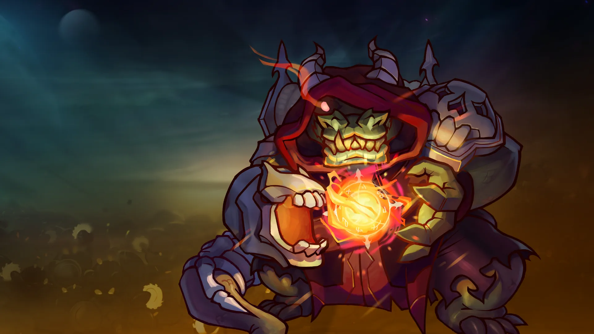 Облик —&nbsp;Pyromancer Smiles - Awesomenauts Assemble!