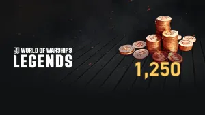 World of Warships: Legends - 1250 дублонов
