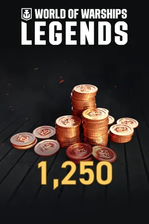 World of Warships: Legends - 1250 дублонов