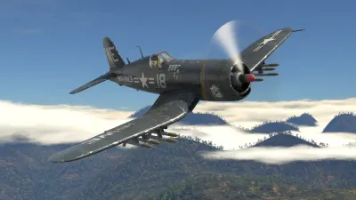 War Thunder - Набор F4U-4B Corsair — скриншот 5