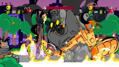 Alien Hominid 360 — скриншот 1