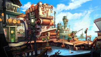 Chaos on Deponia — скриншот 2