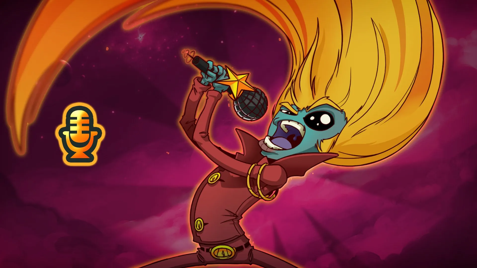 Комментатор — Rockstar - Awesomenauts Assemble!