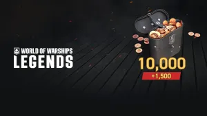 World of Warships: Legends - 11 500 дублонов