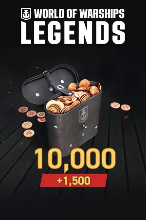 World of Warships: Legends - 11 500 дублонов