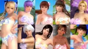 DOA5LR: набор «Цветы»