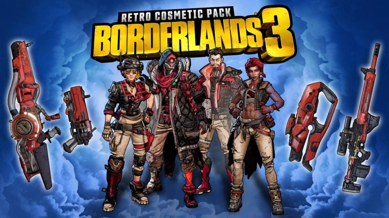 Косметический набор «Ретро» для Borderlands 3