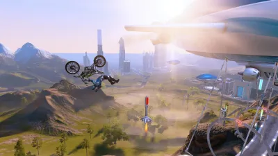 TRIALS OF THE BLOOD DRAGON + TRIALS FUSION AWESOME MAX EDITION — скриншот 6